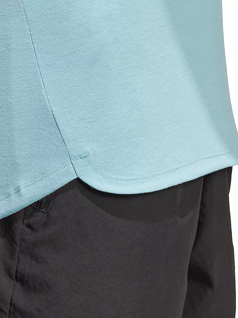 ADIDAS | Herren Fitnessshirt Designed for Training  | Blu chiaro