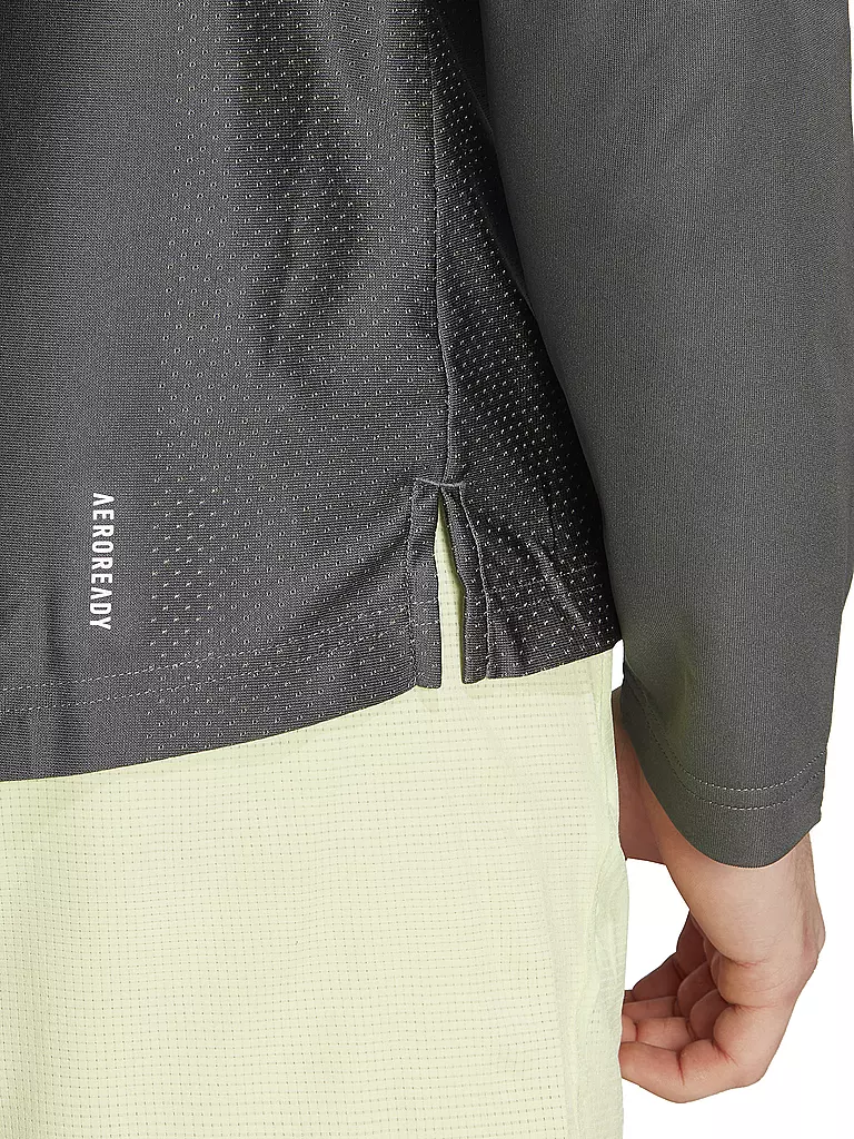 ADIDAS | Herren Fitnessshirt HIIT Vis-Tech Training  | Grigio