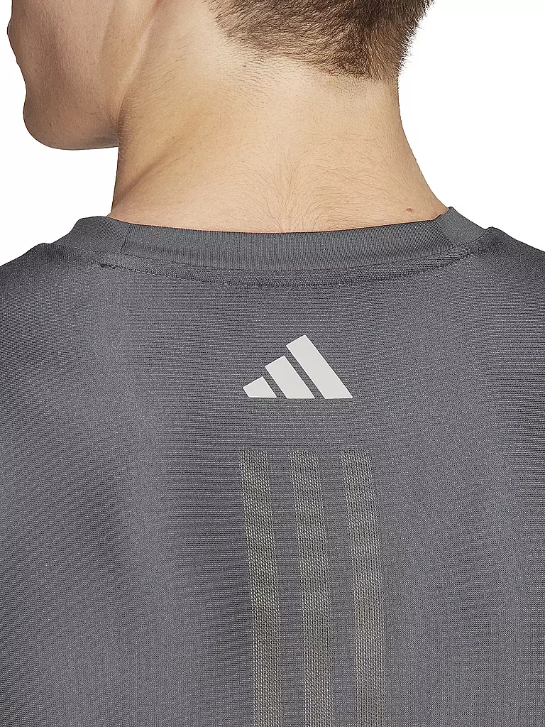 ADIDAS | Herren Fitnessshirt HIIT Vis-Tech Training  | Grigio