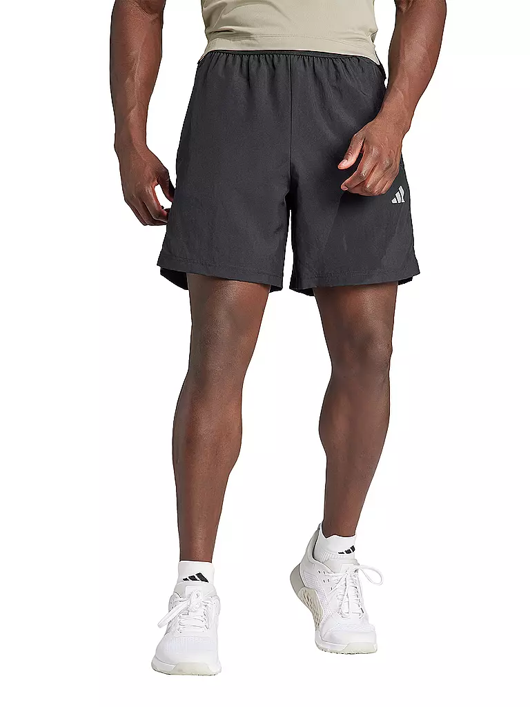 ADIDAS | Herren Fitnessshort Gym Woven | Nero