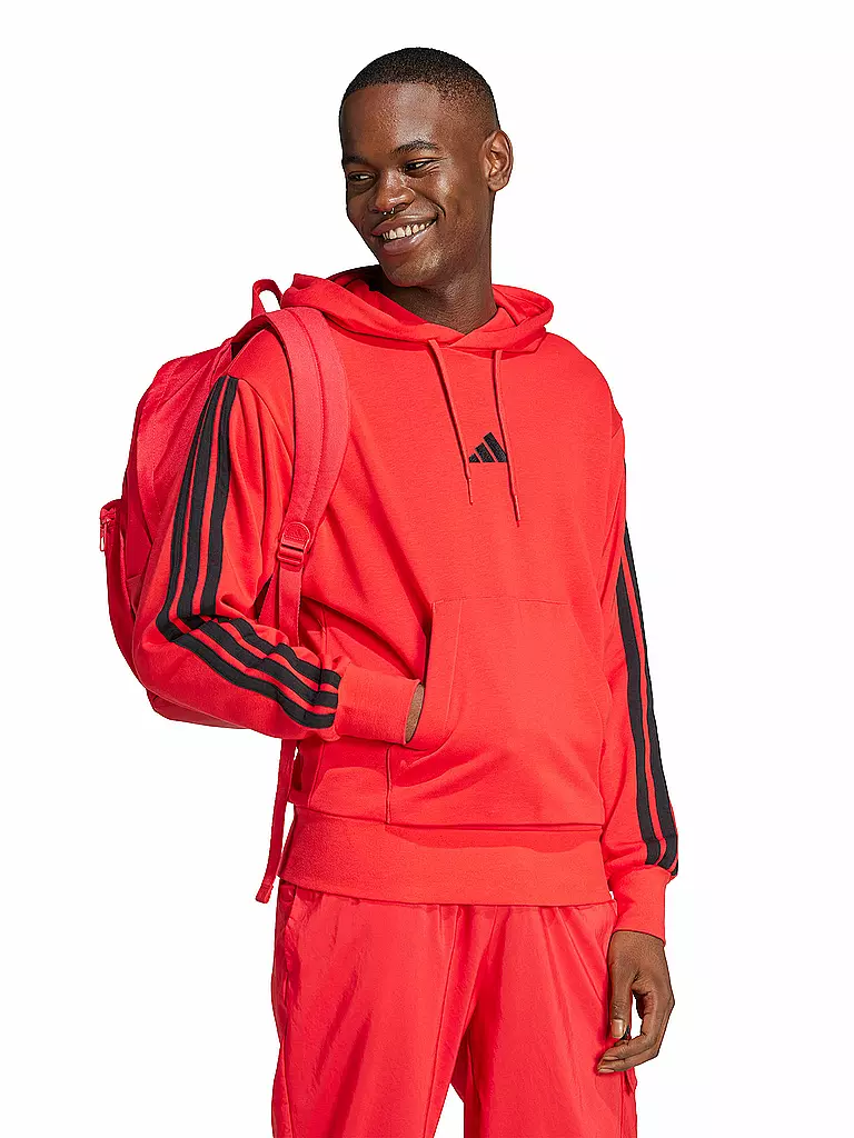 ADIDAS | Herren Hoodie 3S FT | Rosso