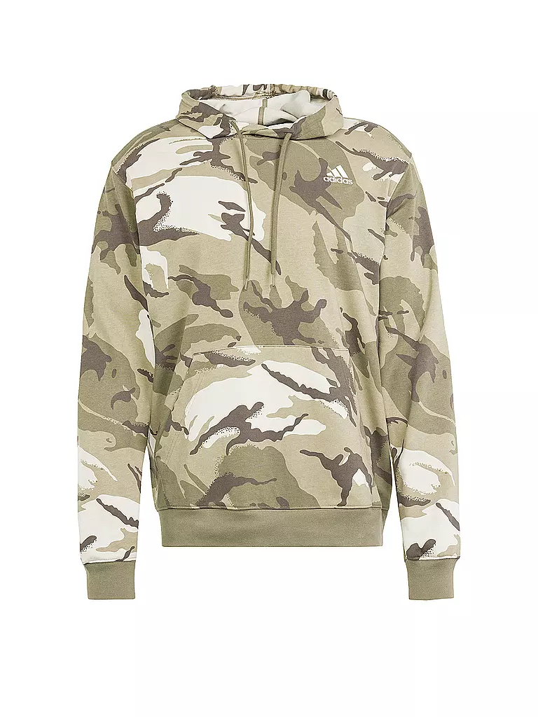 ADIDAS | Herren Hoodie Seasonal Essentials Camouflage | Oliva