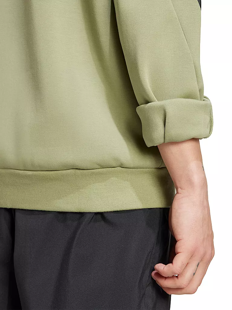 ADIDAS | Herren Sweater Future Icons 3-Streifen  | Oliva