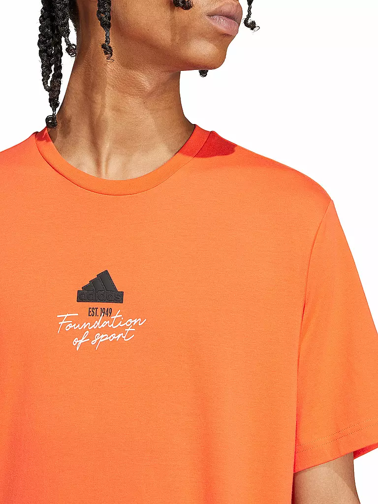 ADIDAS | Herren T-Shirt | Rosso