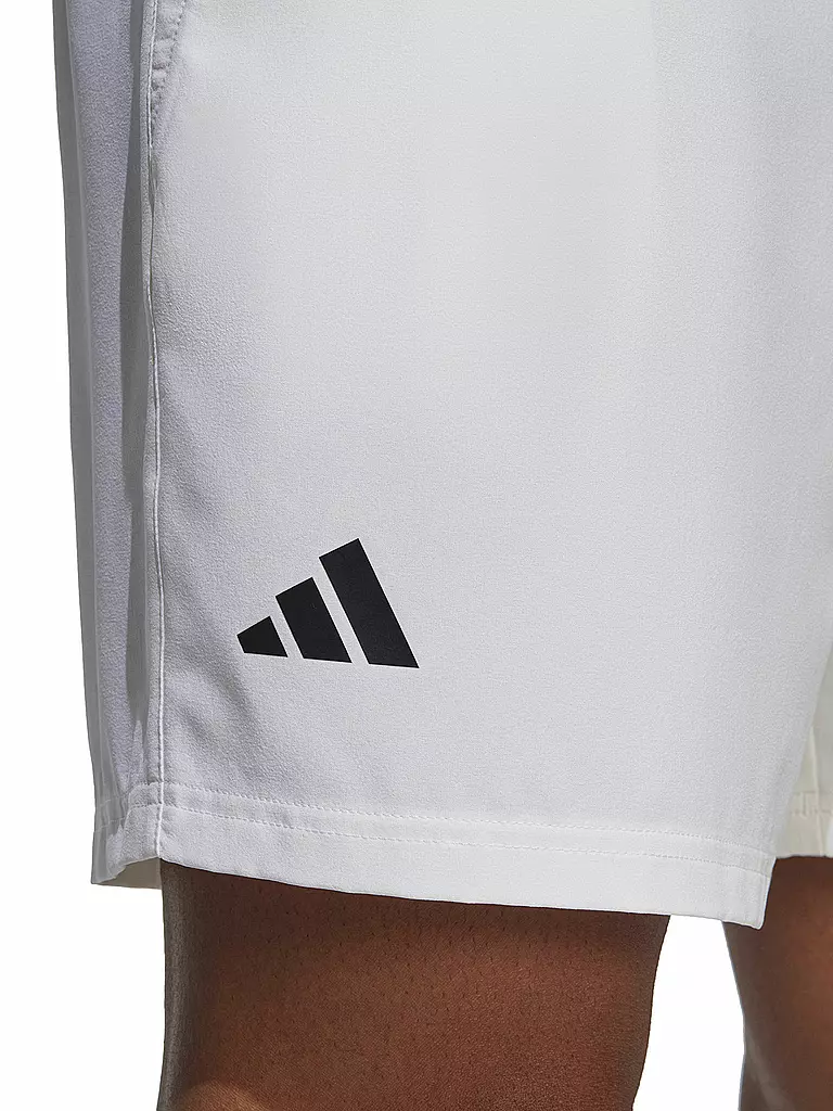 ADIDAS | Herren Tennisshort Club Stretch Woven 7inch | Bianco