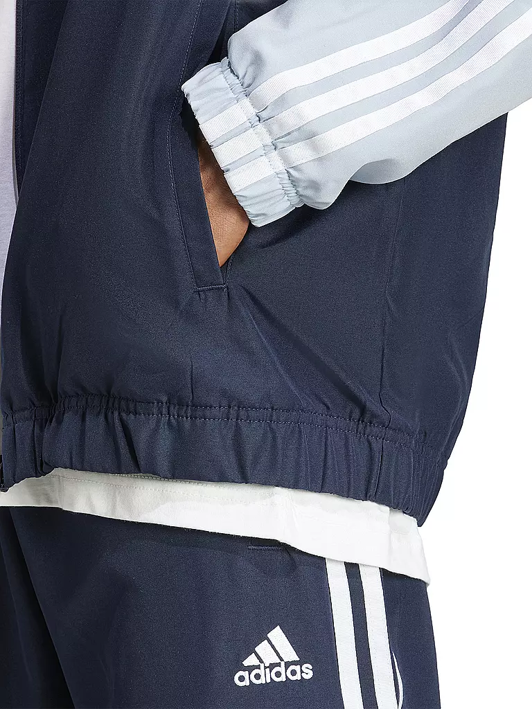 ADIDAS | Herren Trainingsanzug Colorblock 3S | Blu scuro
