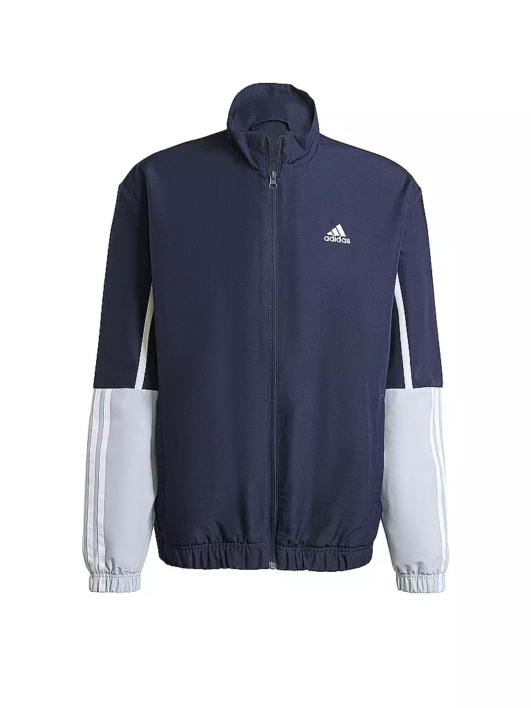 ADIDAS | Herren Trainingsanzug Colorblock 3S | Blu scuro
