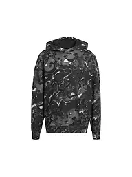 ADIDAS | Jungen Hoodie Future Icons Allover Print  | Nero