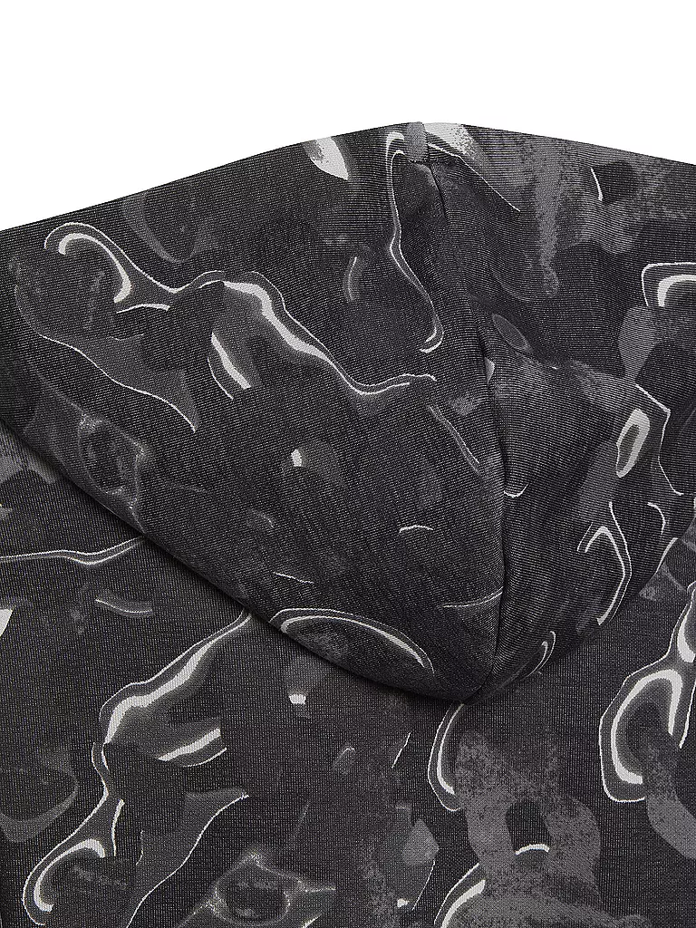ADIDAS | Jungen Hoodie Future Icons Allover Print  | Nero