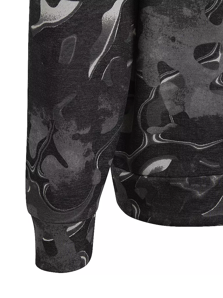 ADIDAS | Jungen Hoodie Future Icons Allover Print  | Nero