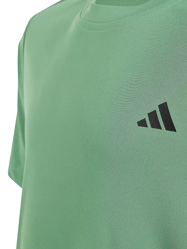 ADIDAS | Kinder Tennisshirt Club 3Streifen | Verde scuro