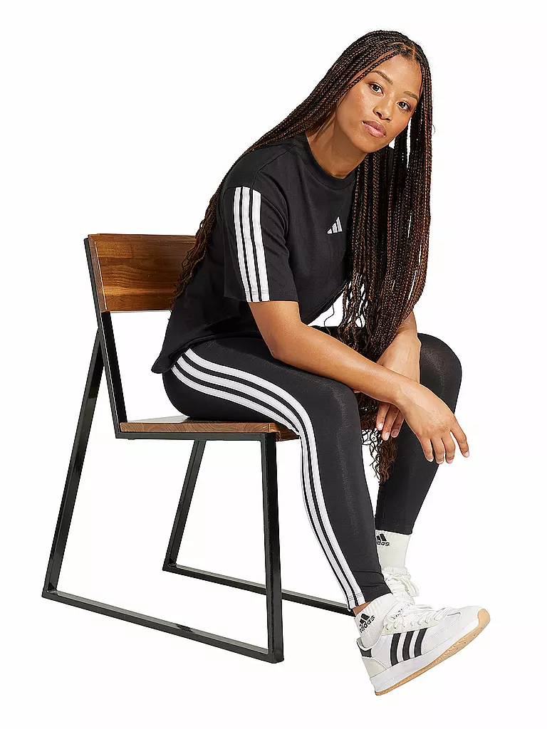 ADIDAS | Leggings da donna 3S SJ | Nero