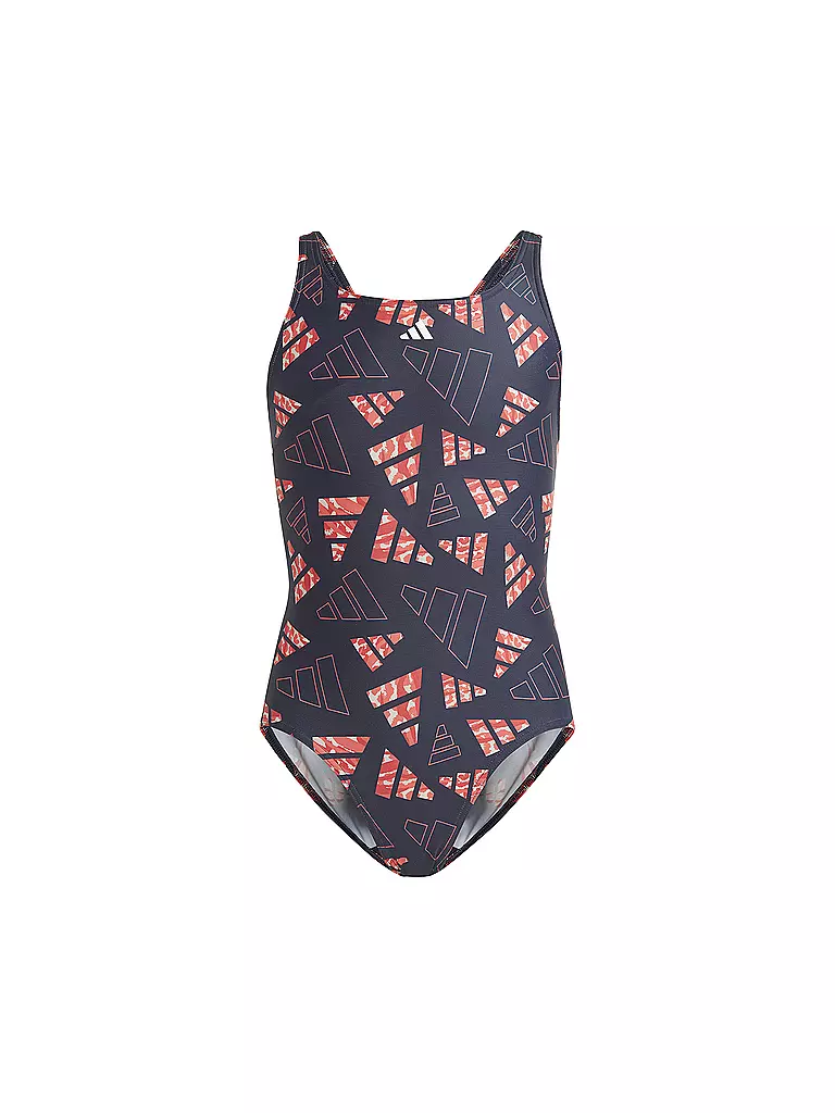 ADIDAS | Mädchen Badeanzug 3 Bar Logo Graphic | Multicolore