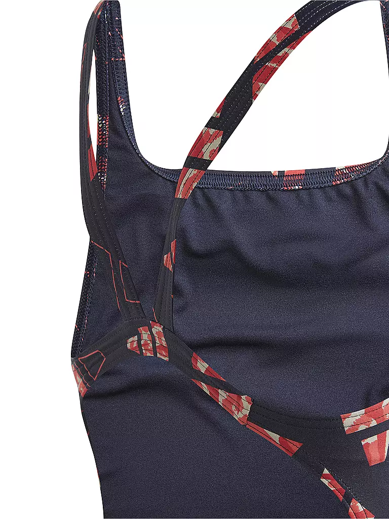 ADIDAS | Mädchen Badeanzug 3 Bar Logo Graphic | Multicolore