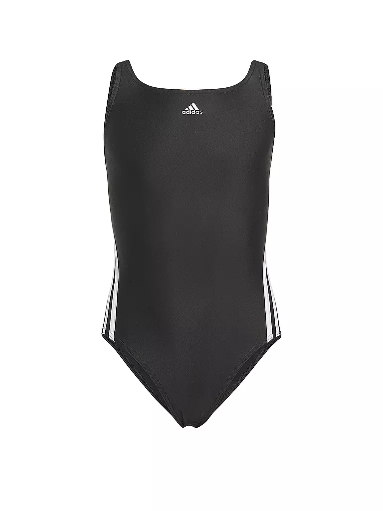 ADIDAS | Mädchen Badeanzug 3-Streifen | Nero