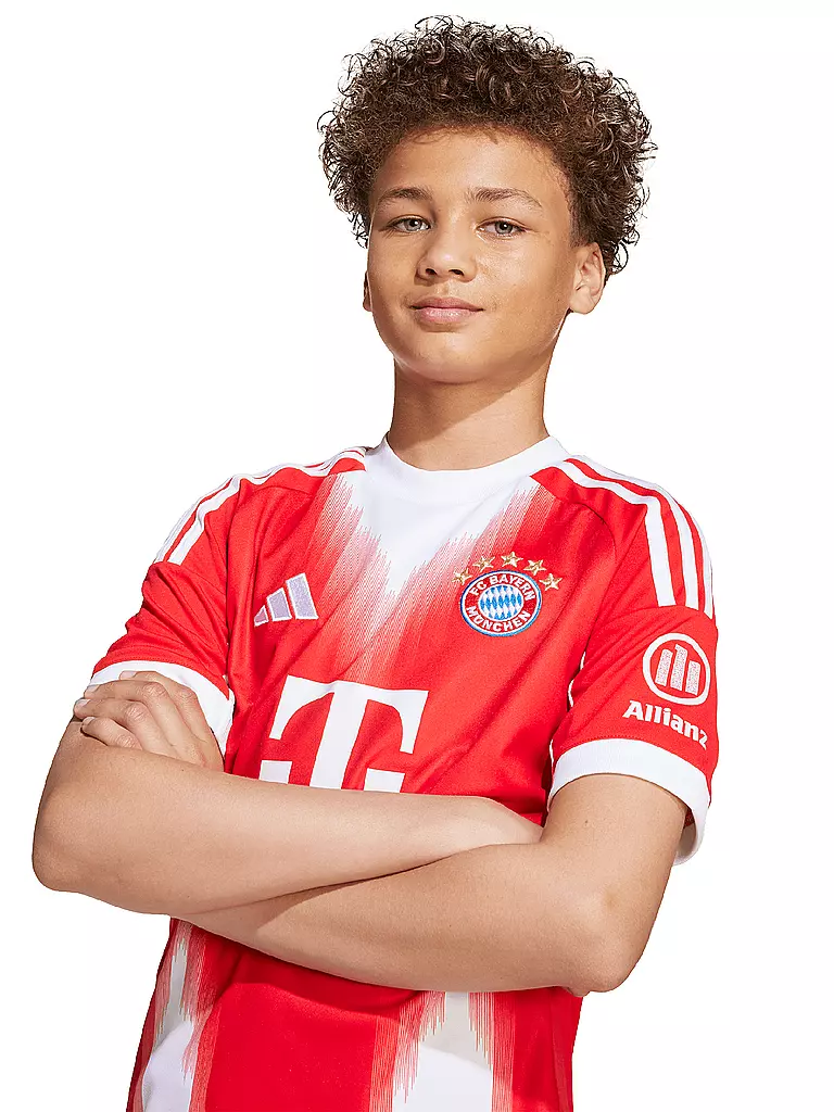 ADIDAS | Maglia da calcio per bambini FC Bayern Monaco 25/26 Home |