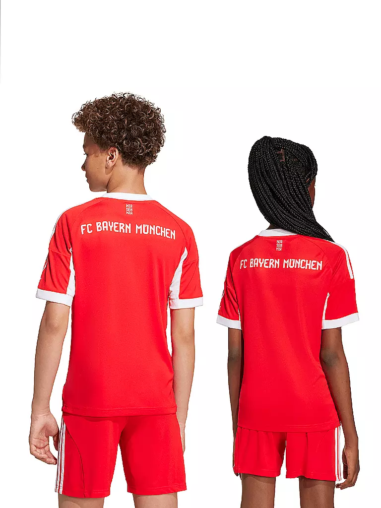 ADIDAS | Maglia da calcio per bambini FC Bayern Monaco 25/26 Home |