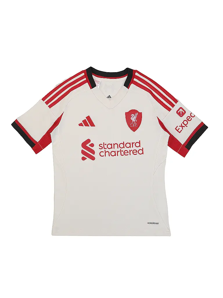 ADIDAS | Maglia da calcio per bambini FC Liverpool 25/26 da trasferta | Bianco