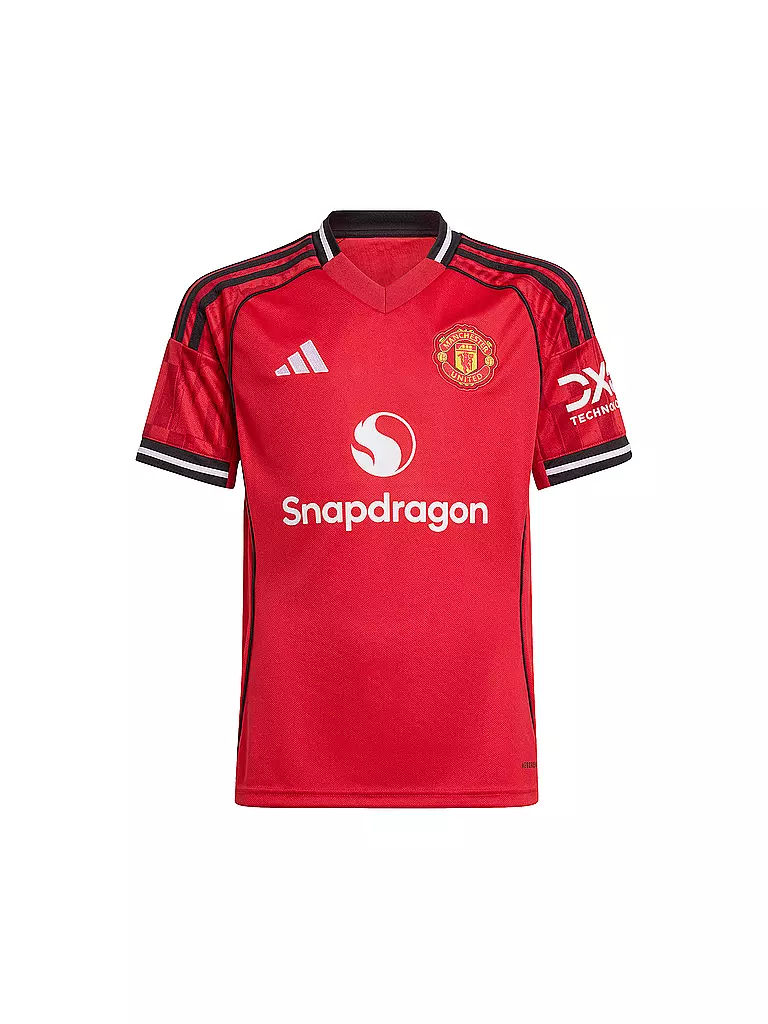 ADIDAS | Maglia da calcio per bambini Manchester United 25/26 Home | Rosso