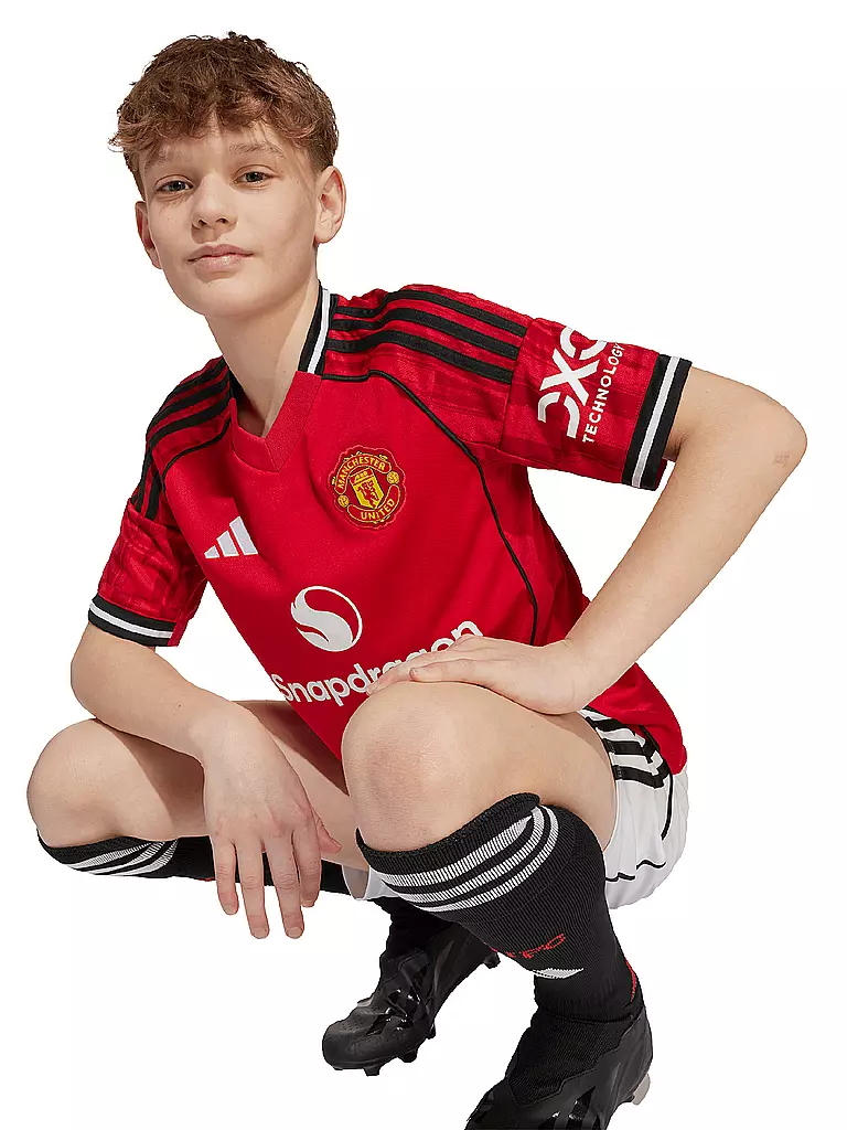 ADIDAS | Maglia da calcio per bambini Manchester United 25/26 Home |