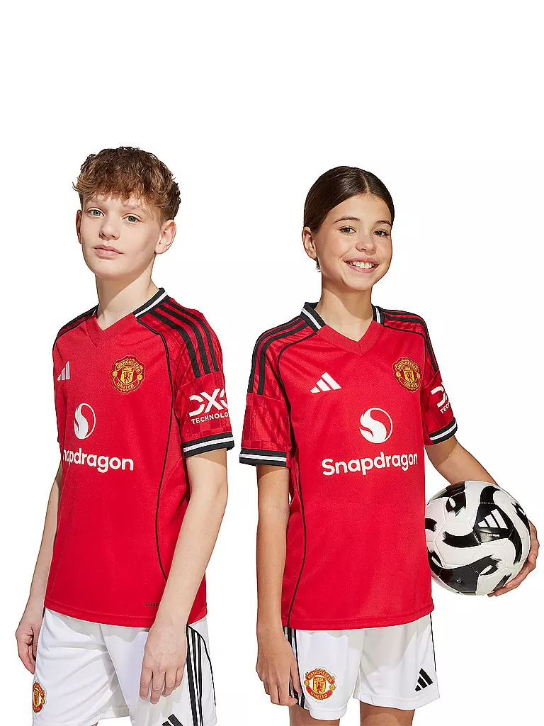 ADIDAS | Maglia da calcio per bambini Manchester United 25/26 Home |