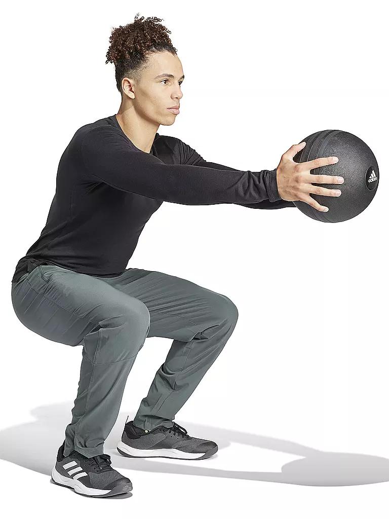 ADIDAS | Maglietta da allenamento fitness da uomo | Nero