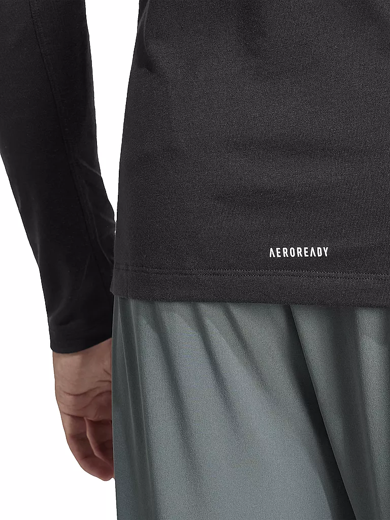 ADIDAS | Maglietta da allenamento fitness da uomo | Nero