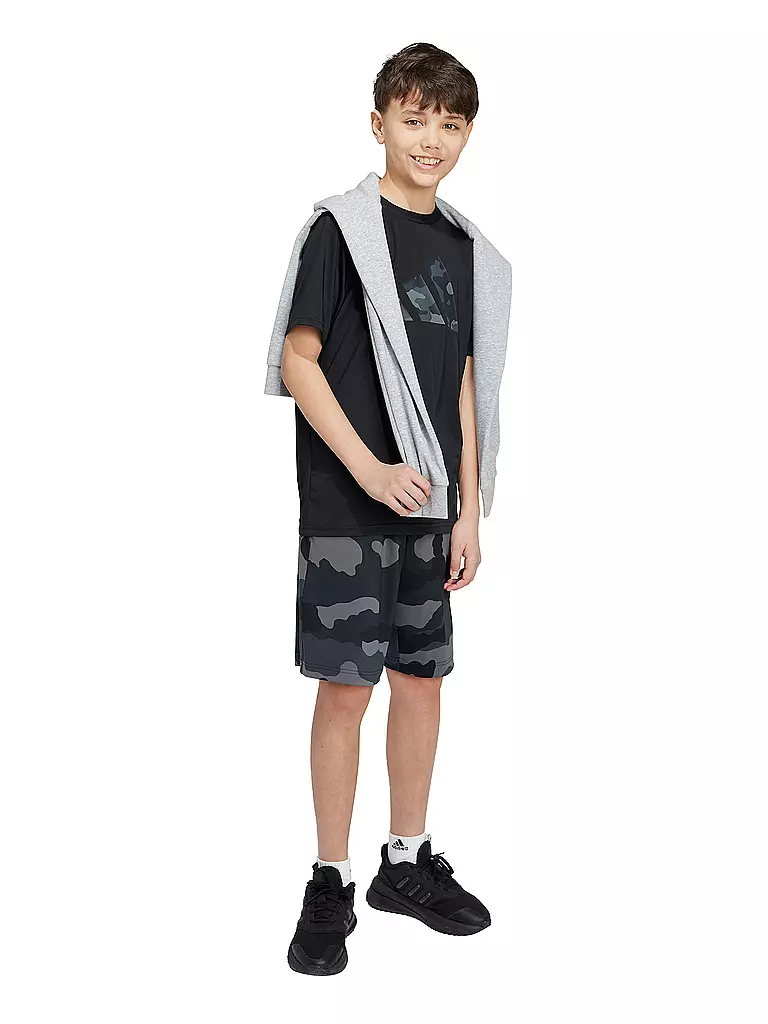 ADIDAS | Maglietta da allenamento per bambini Train Essentials Seasonal Print | Nero