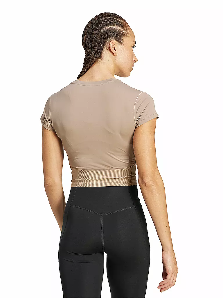 ADIDAS | Maglietta da fitness da donna Hyperglam a coste baby | 