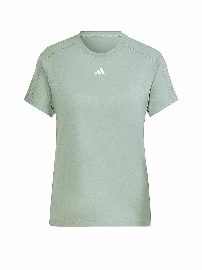 ADIDAS | Maglietta da fitness da donna TR-ES Crew | Verde chiaro