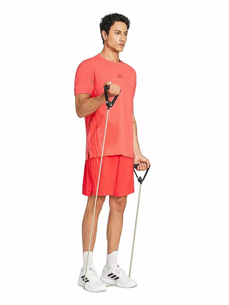 ADIDAS | Maglietta da fitness da uomo D4T 3S | Rosso