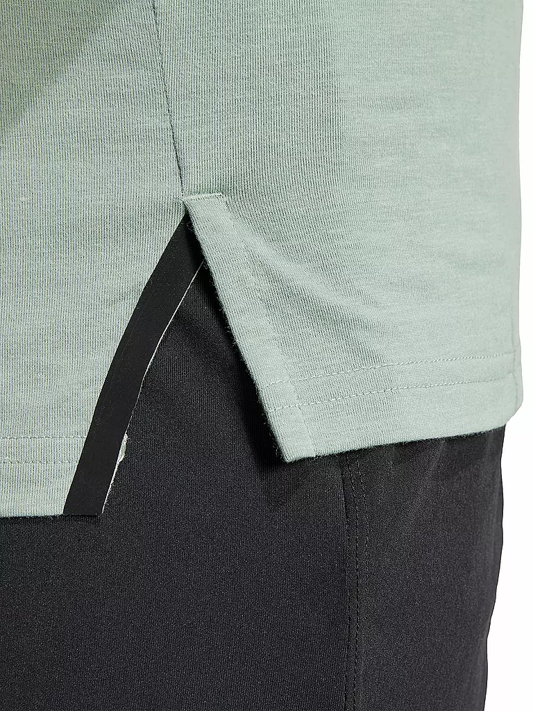 ADIDAS | Maglietta da fitness da uomo D4T | Verde chiaro
