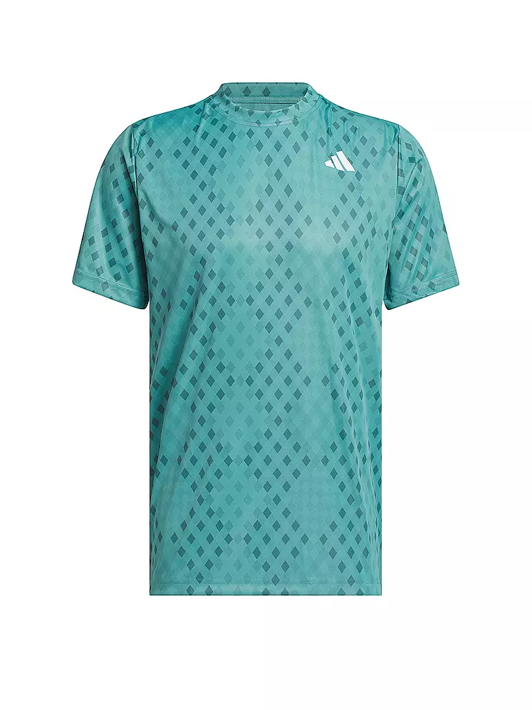 ADIDAS | Maglietta da tennis da uomo Climacool Club con grafica | Petrolio