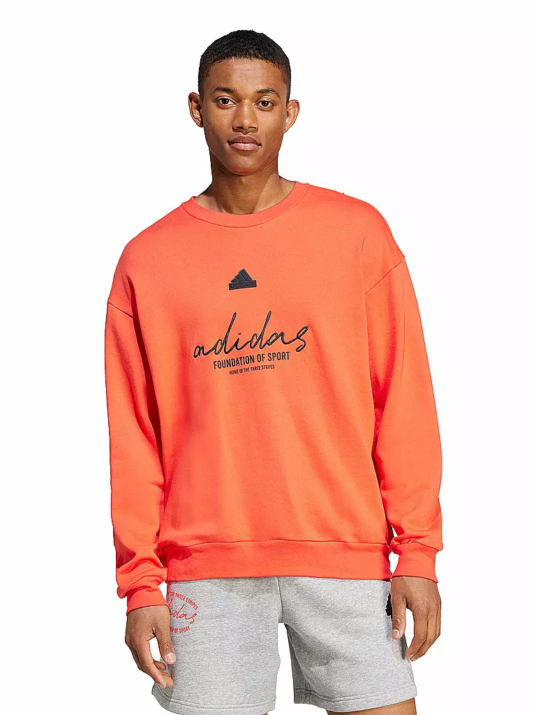 ADIDAS | Maglione da uomo | Rosso