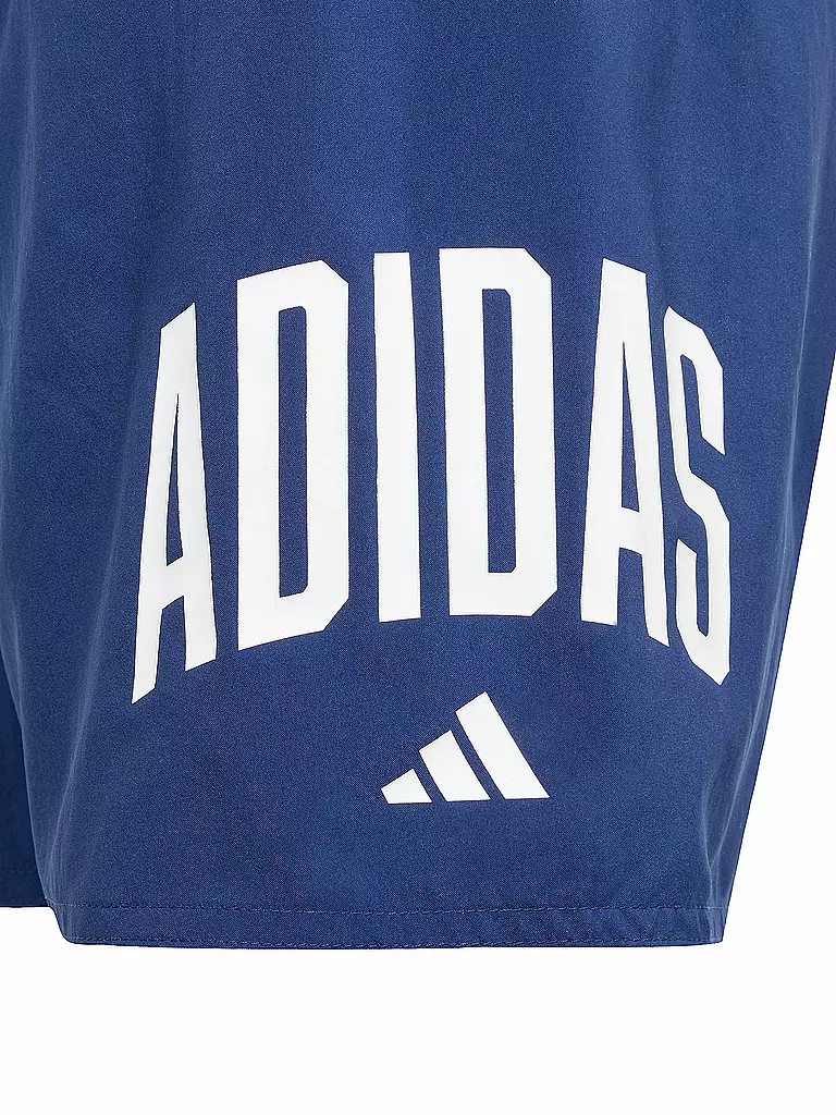 ADIDAS | Pantaloncini da bagno da ragazzo Sportswear Essentials Logo CLX | Blu scuro