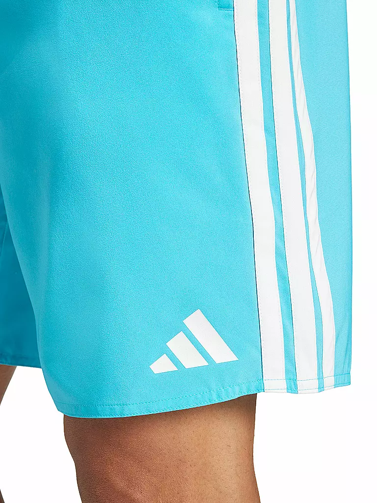 ADIDAS | Pantaloncini da bagno da uomo 3S BLD SH 8inch | Turchese