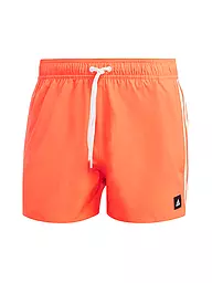 ADIDAS | Badeshort da uomo 3-Stripes CLX | Rosso