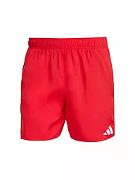 ADIDAS | Pantaloncini da bagno da uomo Essentials 5" | Rosso scuro