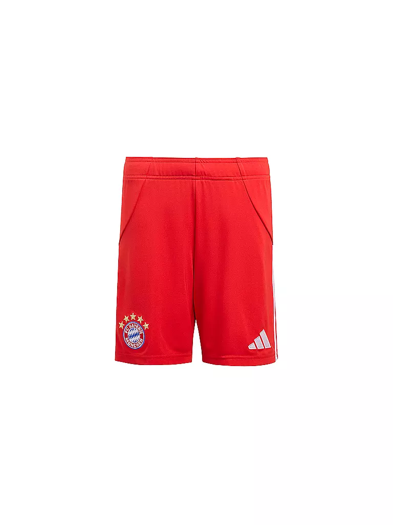 ADIDAS | Pantaloncini da calcio per bambini FC Bayern Monaco 25/26 Home | Rosso