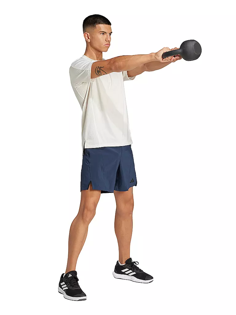 ADIDAS | Pantaloncini da fitness da uomo D4T BV | Blu scuro