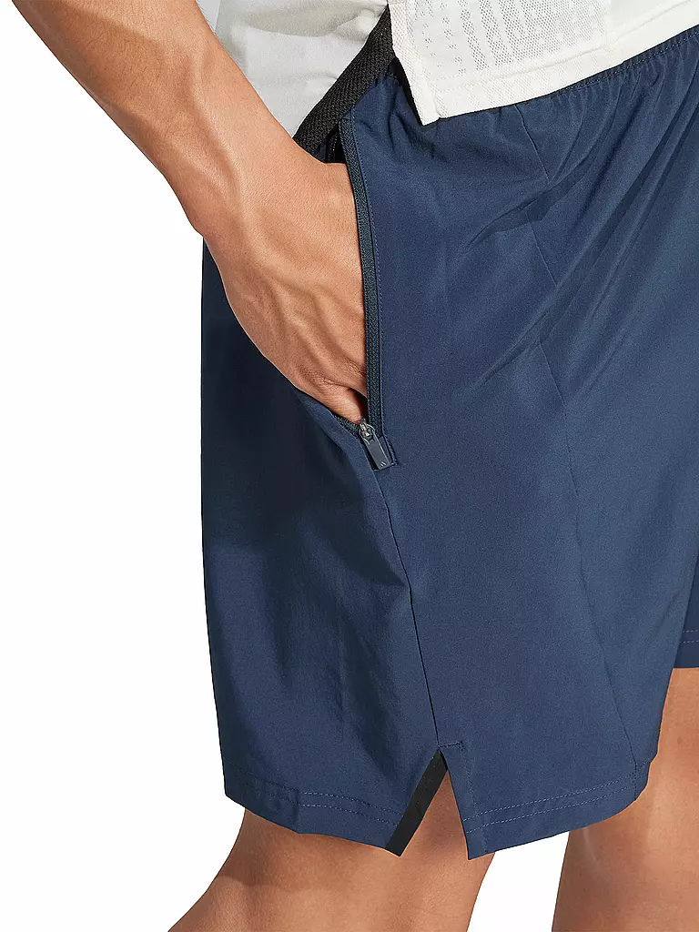 ADIDAS | Pantaloncini da fitness da uomo D4T BV | Blu scuro