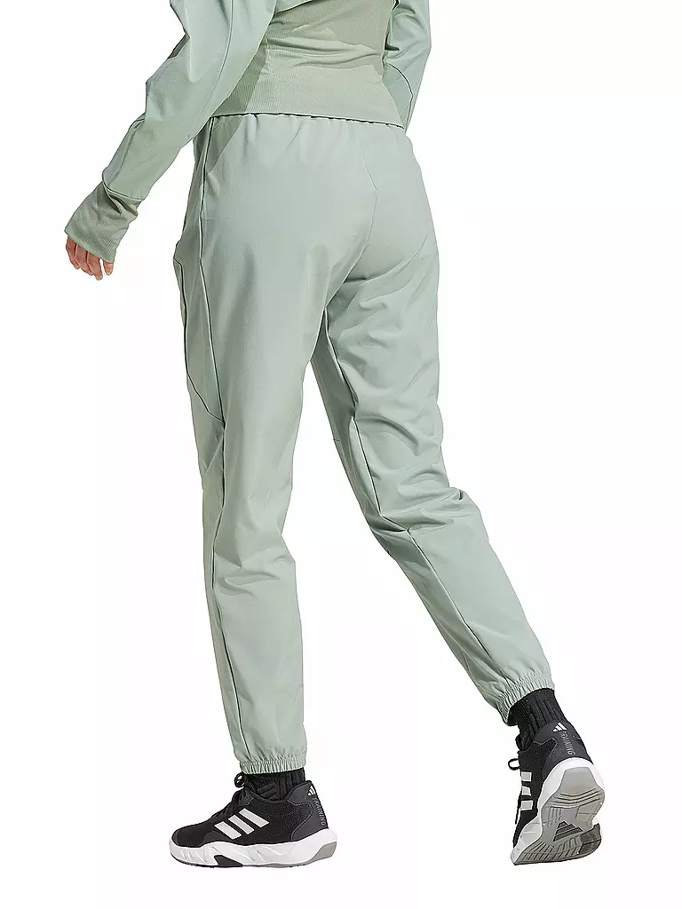 ADIDAS | Pantaloni da allenamento da donna D4T Woven | Verde chiaro