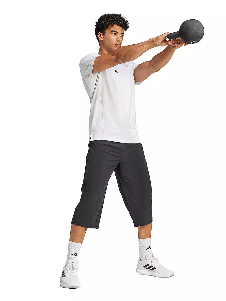 ADIDAS | Pantaloni da fitness da uomo TR-ES 3/4 | Nero