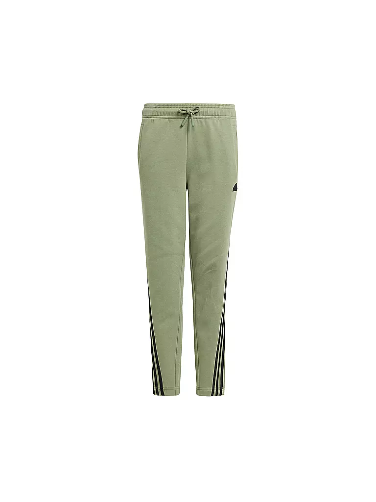ADIDAS | Pantaloni da jogging da bambino Future Icons 3-Stripes Ankle | Oliva