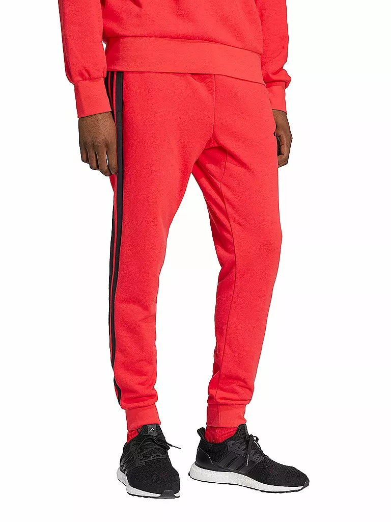 ADIDAS | Pantaloni da jogging da uomo 3S FT TC | Rosso