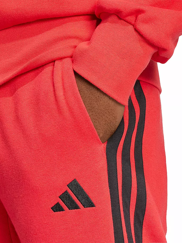 ADIDAS | Pantaloni da jogging da uomo 3S FT TC | Rosso