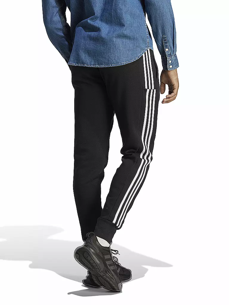 ADIDAS | Pantaloni da jogging da uomo Essentials French Terry con polsini affusolati e 3 strisce |