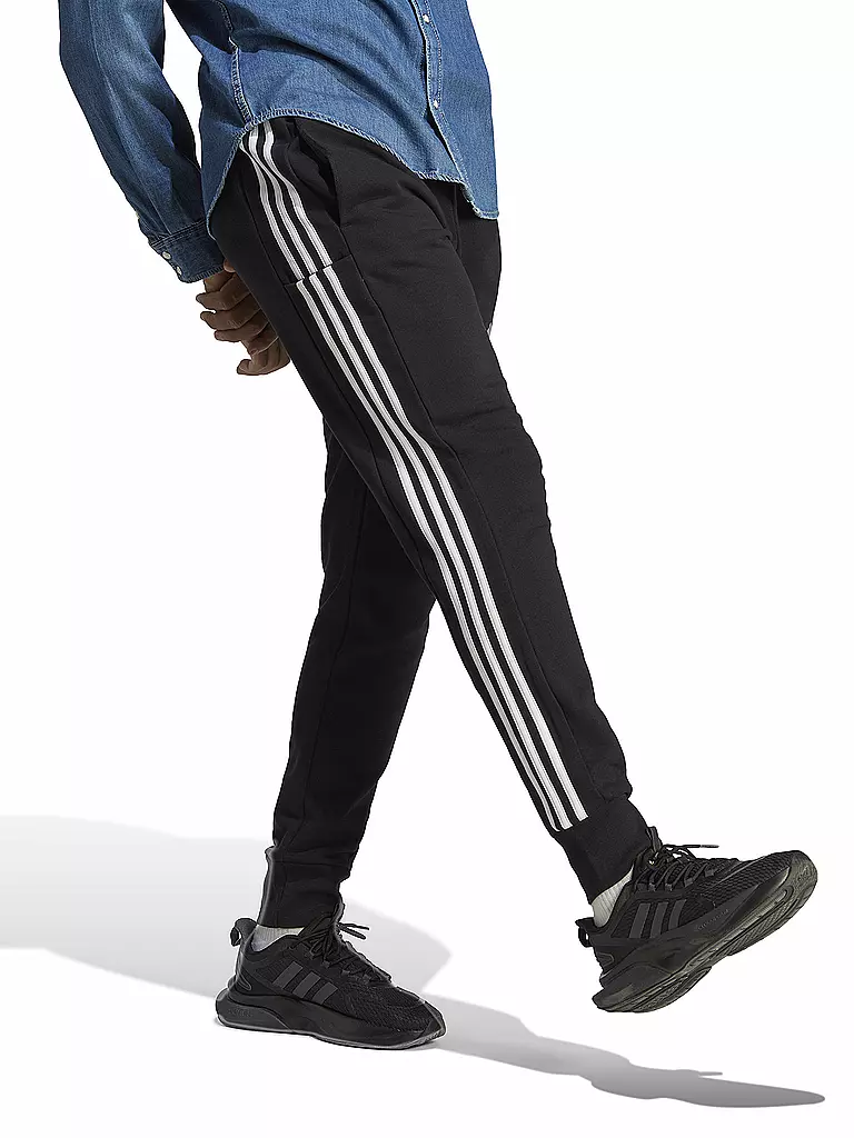 ADIDAS | Pantaloni da jogging da uomo Essentials French Terry con polsini affusolati e 3 strisce |