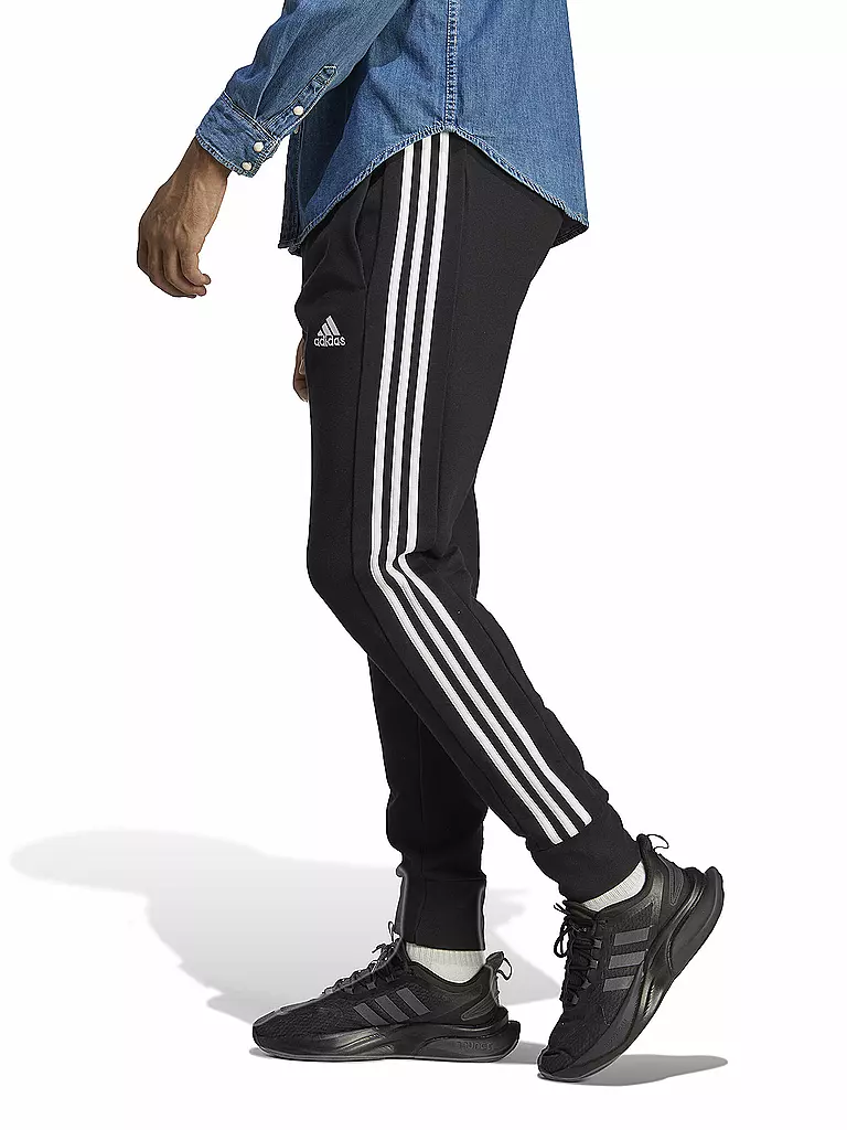 ADIDAS | Pantaloni da jogging da uomo Essentials French Terry con polsini affusolati e 3 strisce |