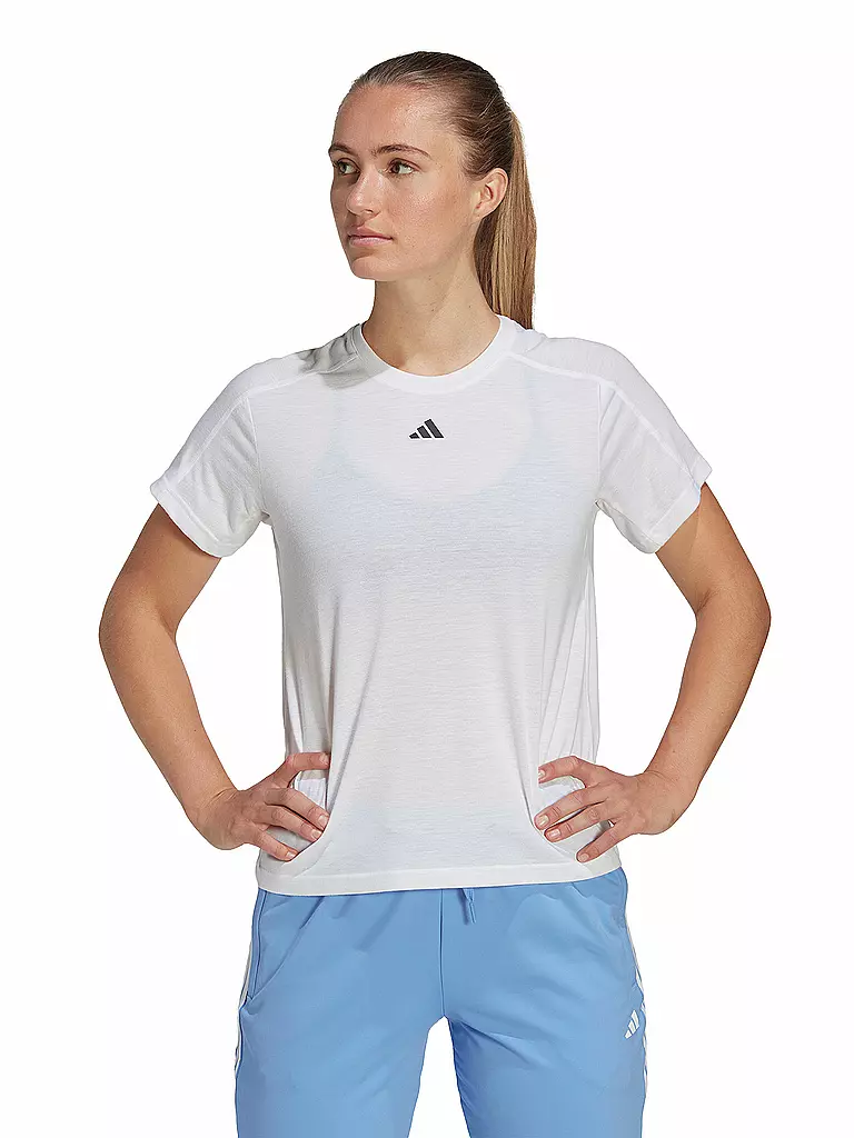 ADIDAS | Prodotto: Maglietta fitness da donna TR-ES
Marca: ADIDAS
Colore: bianco
Categorie: Donna

Materiale: Fibra sintetica,Viscosa
Stile: Young Fashion | 